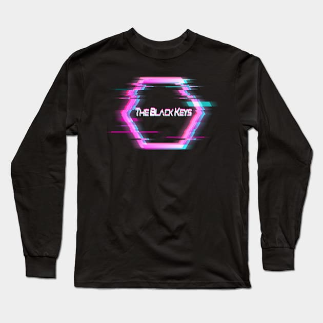 Glitch aesthetic - The Black Keys Long Sleeve T-Shirt by PREMAN PENSIUN PROJECT